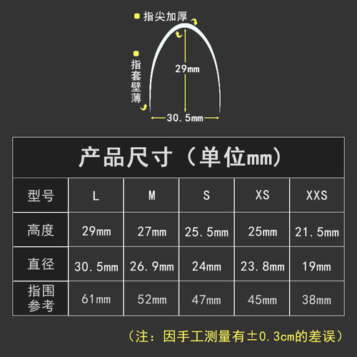 青歌ZT03吉他防痛指套左手指尖手指保护套按弦尤克里里辅助配件 - 图2