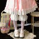 ໂສ້ງຜັກບົ້ງ lolita ຍາວ plush ມີຄວາມອົບອຸ່ນແລະສະດວກສະບາຍ