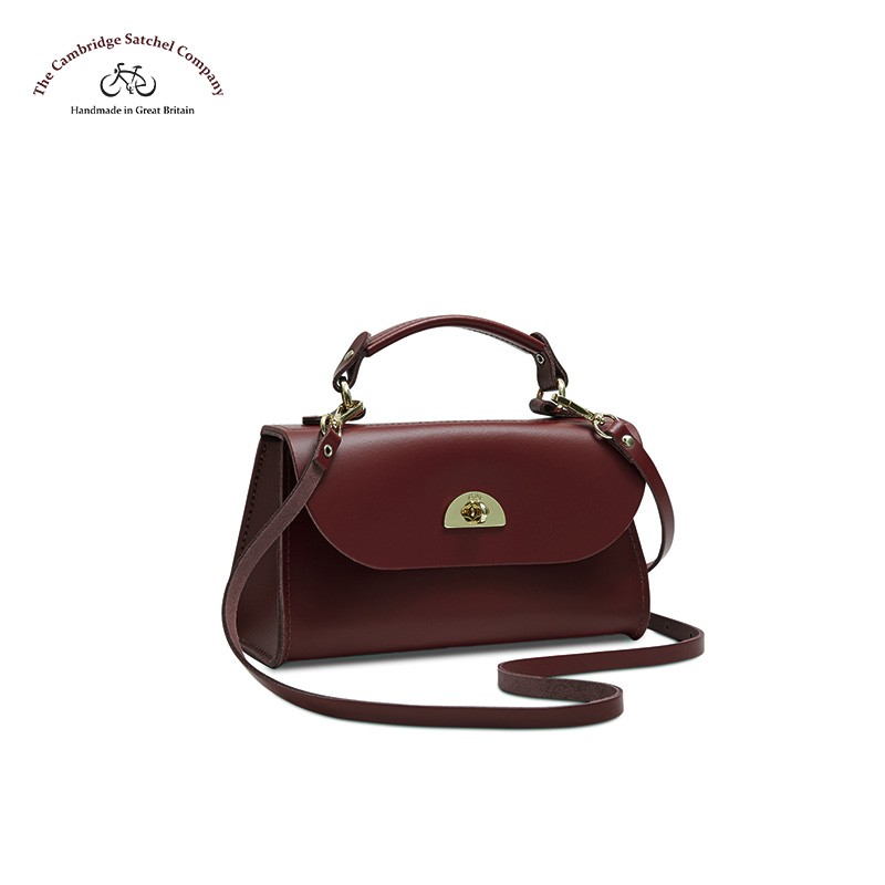 Cambridge Satchel英国剑桥包手提斜挎手工牛皮单肩包7.5寸Daisy