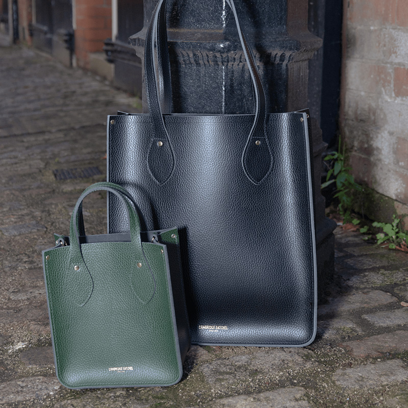 Cambridge Satchel英国剑桥包邮差手工牛皮单肩手提包16寸Tote