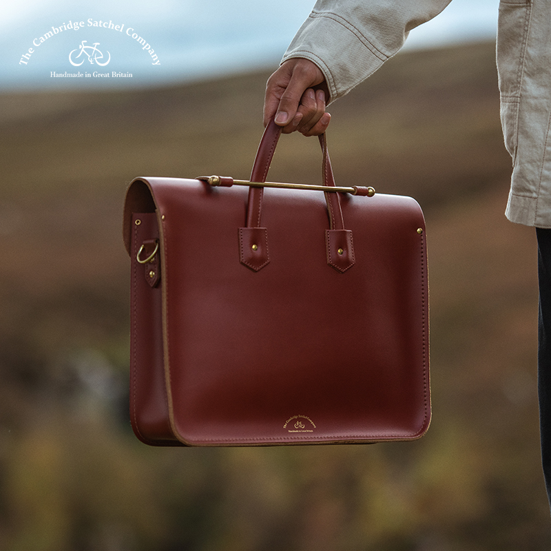 Cambridge Satchel英国剑桥包邮差单肩公文包15寸MusicCase音乐包