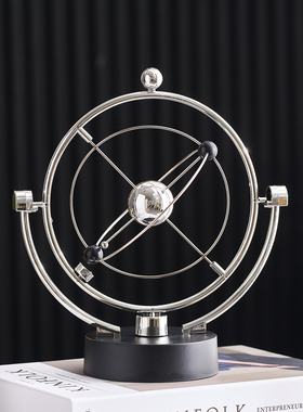 磁悬浮混沌摆件牛顿永动机