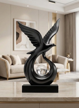 简约高级感飞鸟造型装饰摆件