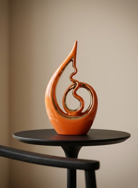 现代简约抽象陶瓷艺术雕塑摆件