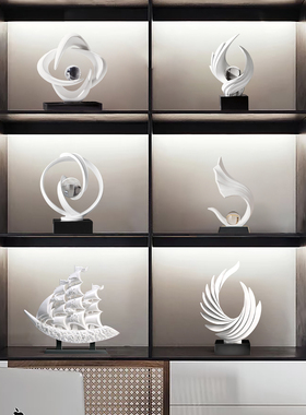 现代简约老板办公室装饰摆件高端大气领导书房高级感小众轻奢高档