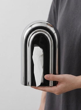现代简约纸巾盒装饰摆件