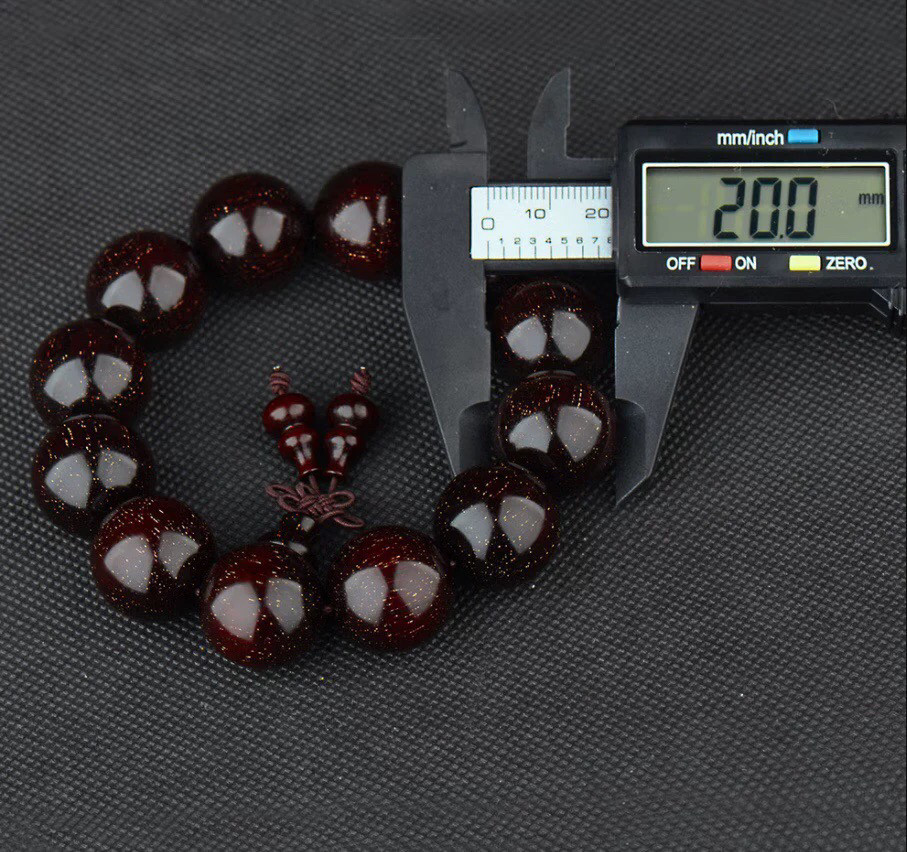 正宗印度小叶紫檀手串2.0满金星高油密老料男女佛珠念珠手链文玩,淘宝优惠券,粉丝福利购,淘宝优惠卷