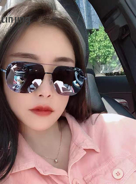开车专用偏光墨镜方形防晒眼镜潮