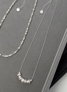 doudoustore珍珠叠戴项链