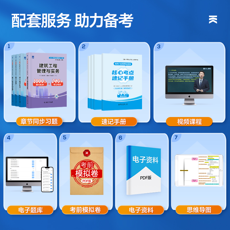 章节习题集 专业任选】一级建造师2024年教材配套章节同步练习题辅导用书建筑土建房建市政水利水电机电公路经济一建历年真题试卷 - 图1