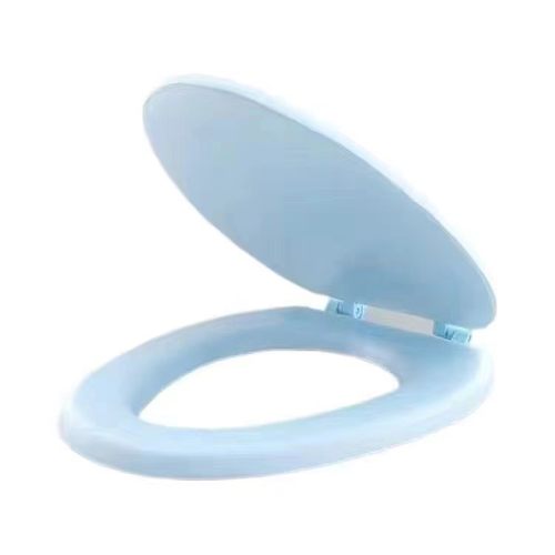 软马桶盖加厚家用EVA发泡坐便器盖老式马桶四季通用盖圈盖板防水 - 图2