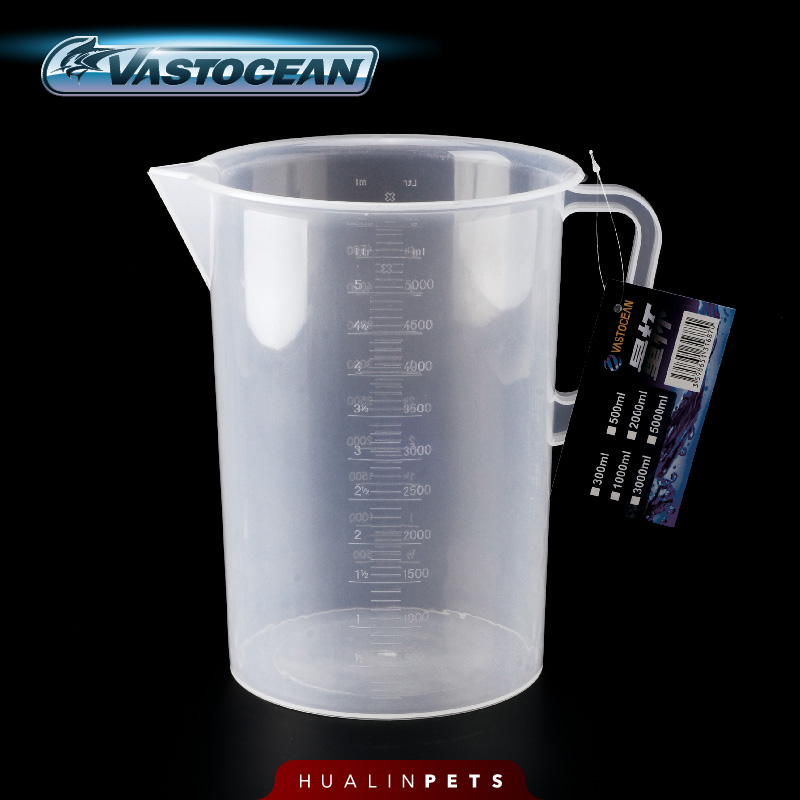 vastocean加厚塑料量杯透明带刻度量筒工具大容量5000ml - 图0