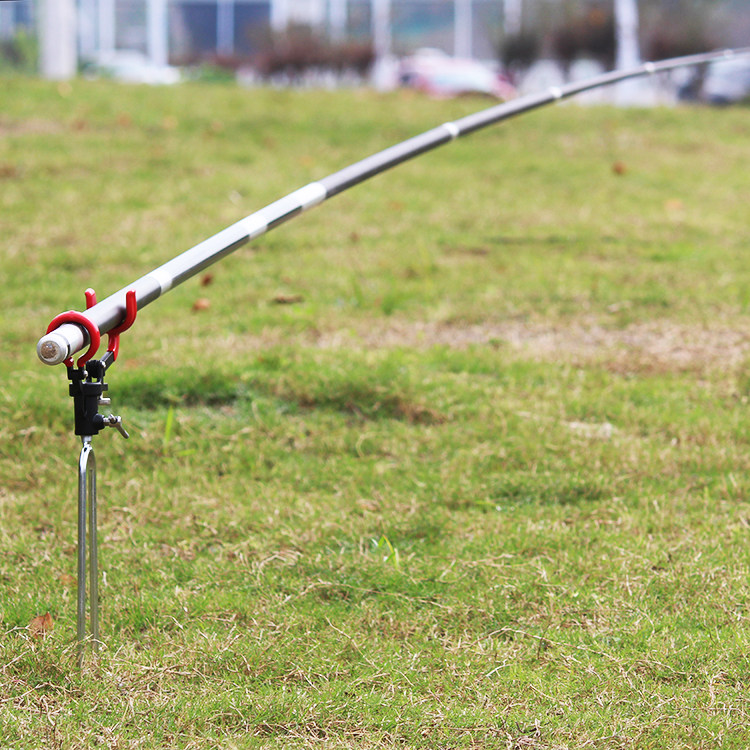 新款铝合金折叠架头手海竿架便携折叠钓鱼支架金属支架钓鱼竿架杆,淘宝优惠券,粉丝福利购,淘宝优惠卷