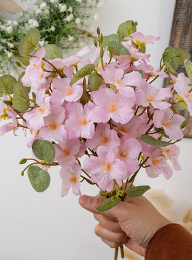 苹果花仿真花假花家居客厅装饰花艺摆件电视柜餐桌摆设