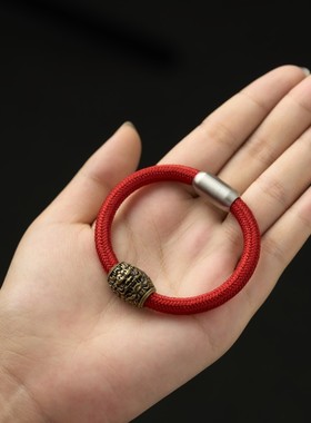 本命年转运珠手绳九乘迦叶手环好运神龙招财貔貅四方神兽手链2026