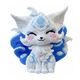 Extra large nine-tailed fox building blocks educational assembly toy gift