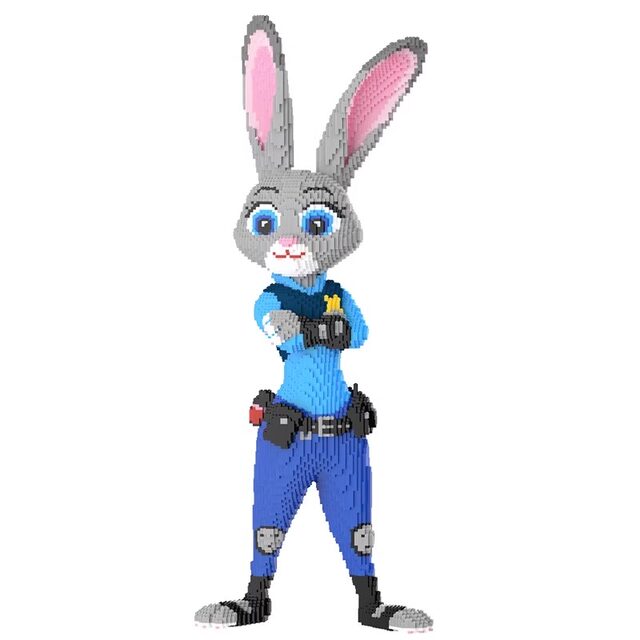 Extra large Judy Rabbit Nickelodeon educational assembly toy