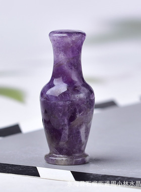 跨境 外贸 水晶雕刻宝瓶 花瓶摆件 厂家供应 家居摆件