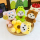Cute Transformation Bear Plush Toy Doll Firefly Series Fabric Doll Bag ຂອງຂວັນ pendant