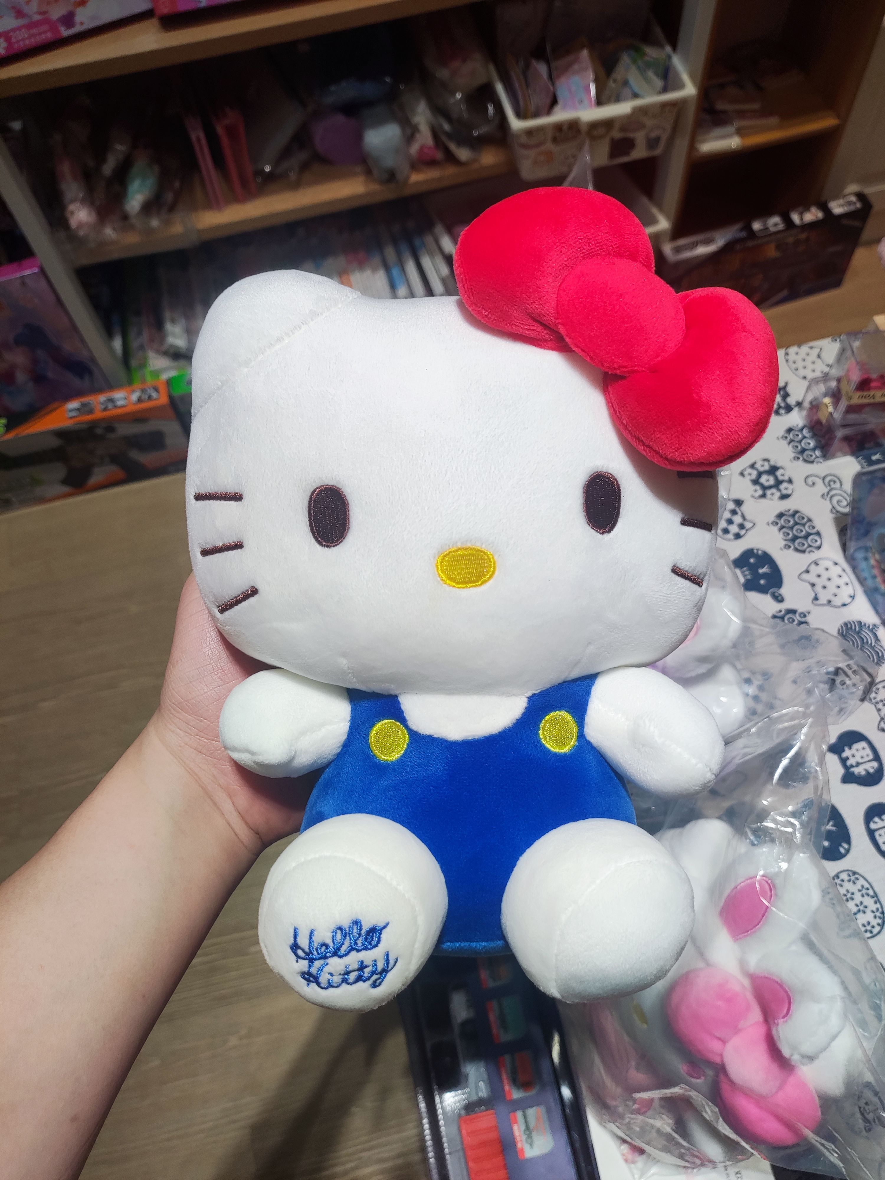 hellokitty公仔正版凯蒂猫玩偶哈喽kt毛绒玩具可爱布娃娃女生礼物 - 图3