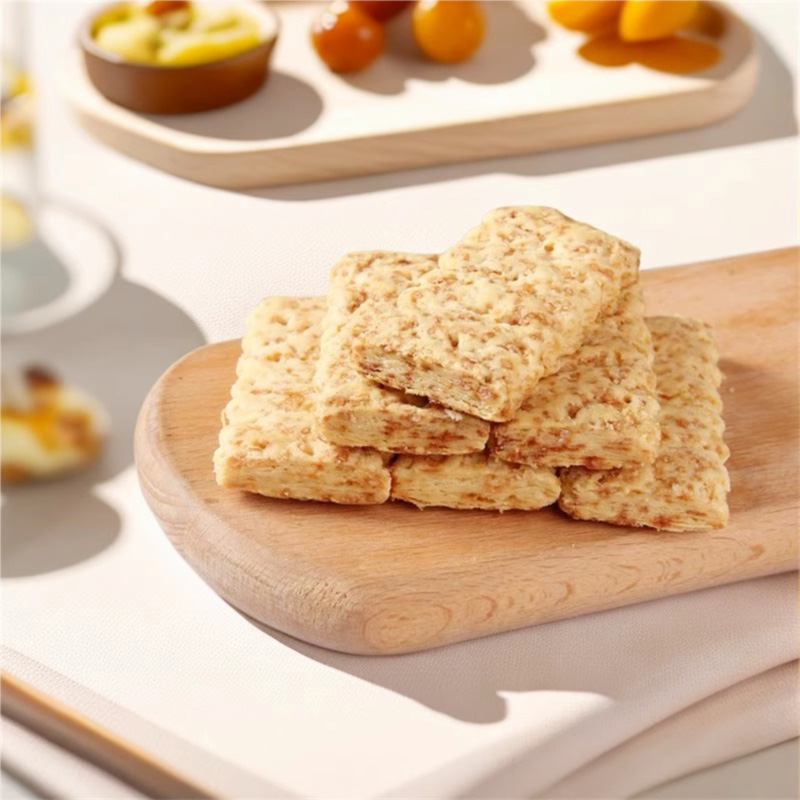 老杨黄油海盐咸蛋黄饼干400g大包酥饼台湾风味茶点心千层饼 - 图3