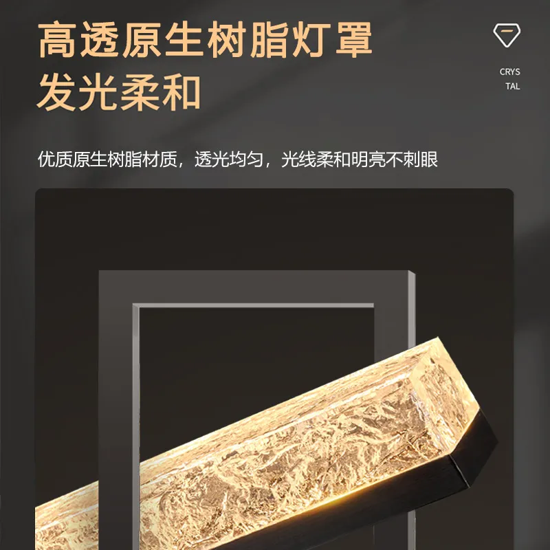 餐厅灯吊灯一字型树脂轻奢高级感长条餐桌吧台灯意式岛台茶室灯具,淘宝优惠券,粉丝福利购,淘宝优惠卷