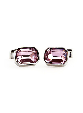 包邮优雅男士袖扣袖钉绿水晶袖扣定制商务衬衫cufflinks