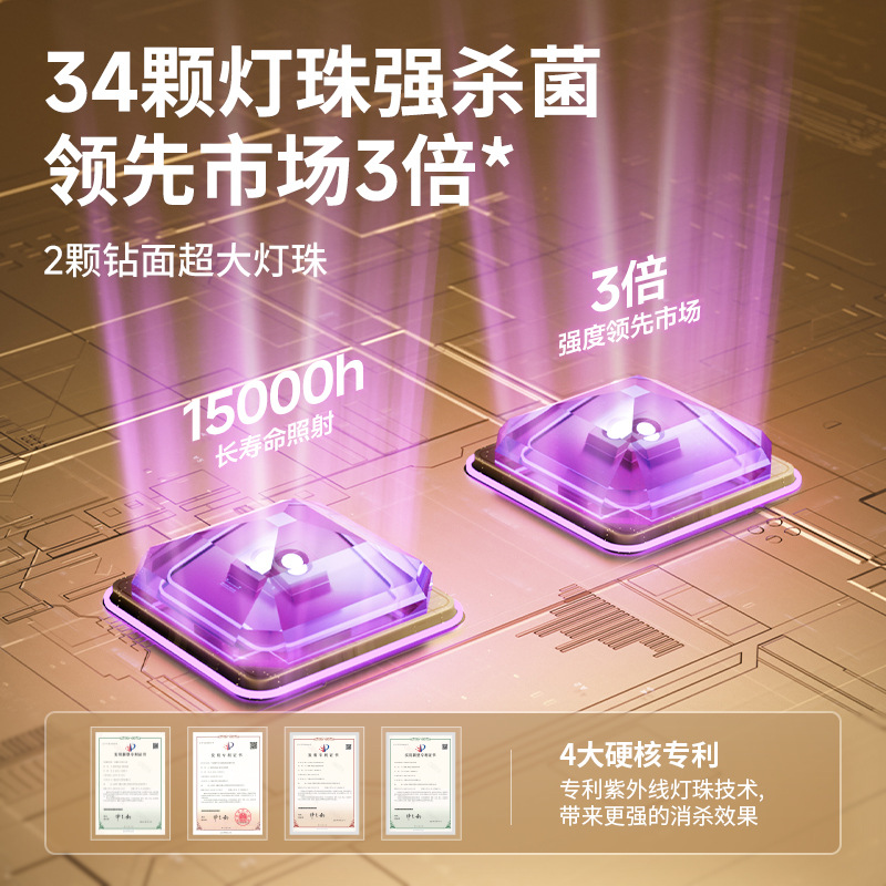 Little White Bear Baby UV Bottle Disinfection Cabinet