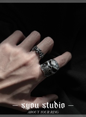 Syou小众钛钢不掉色单十字花女款