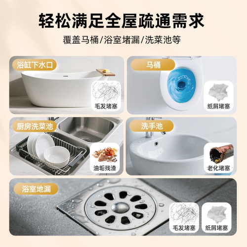 威王管道疏通剂强力溶解厨房下水道油污通马桶厕所堵塞官方除臭剂 - 图3