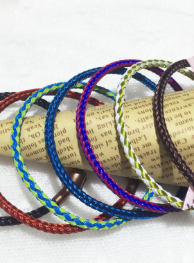 diy防水钢丝转运珠情侣手绳