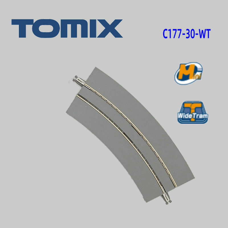 火车女侠模型N型日本TOMIX宽路面WT轨道散装多款选C177/C140/C103 - 图3