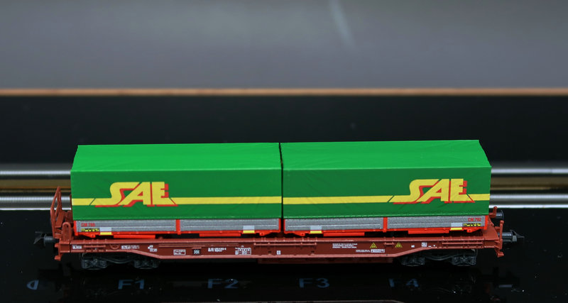 火车女侠模型FLEISCHMANN 德国N型 845370N比例 意大利五代货车厢 - 图2
