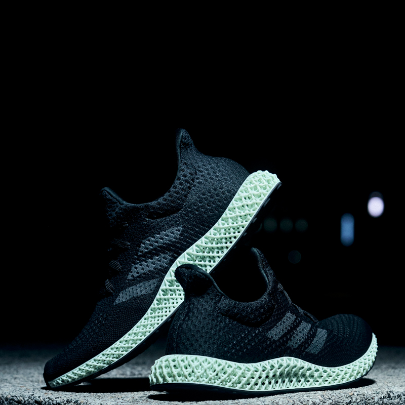 Adidas/阿迪达斯 Futurecraft 4D打印 男女休闲运动跑步鞋 FZ2560 - 图1