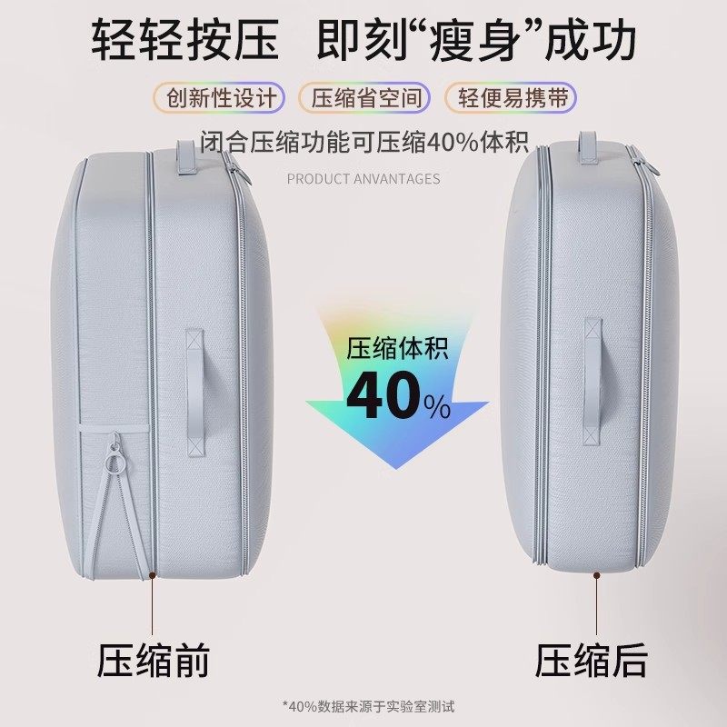羽绒服收纳袋旅行压缩行李箱衣服收纳包便携旅游衣物分装整理袋子,淘宝优惠券,粉丝福利购,淘宝优惠卷
