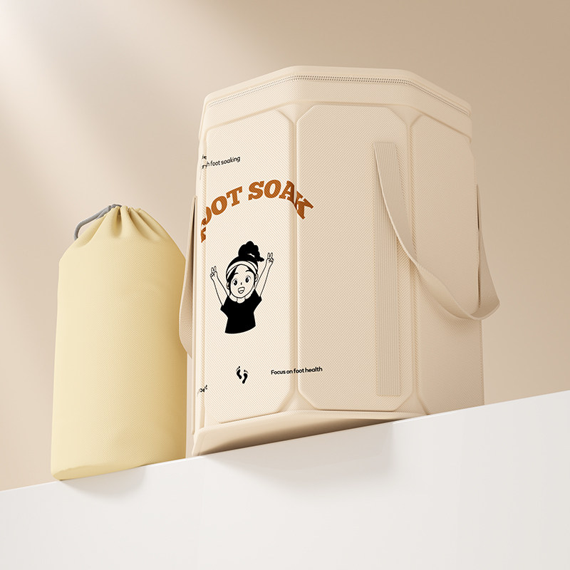 可折叠泡脚袋便携式泡脚桶家用旅行神器保温宿舍足浴水盆过小腿,淘宝优惠券,粉丝福利购,淘宝优惠卷