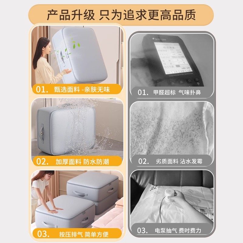 羽绒服收纳袋旅行压缩行李箱衣服收纳包便携旅游衣物分装整理袋子,淘宝优惠券,粉丝福利购,淘宝优惠卷