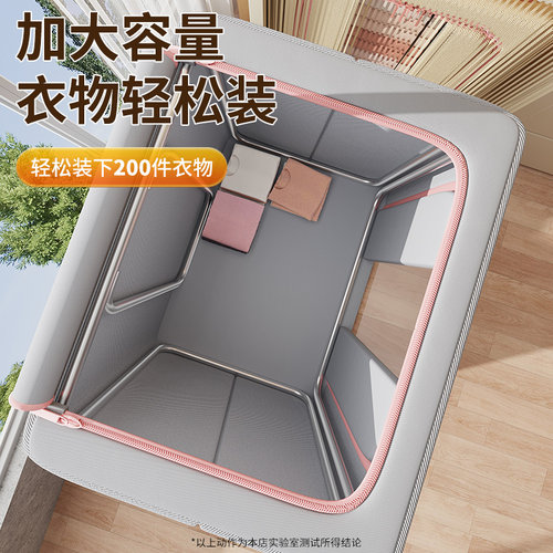 衣服被子收纳袋子拉链式搬家打包衣物整理袋收纳箱大容量防水防潮 - 图1