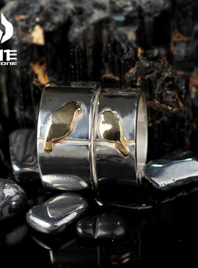 灵作银饰手工原创k金七夕礼物