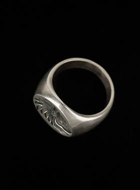 灵作银饰狗熊爸授权印章原创设计