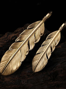 灵作银饰全金羽毛狗熊爸