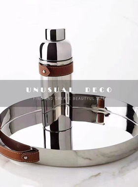 UNUSUALDECO皮质金属饰品摆件