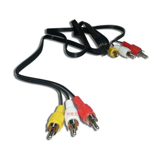 1.5 meters 3 meters three pairs of three av lines 3 TV video