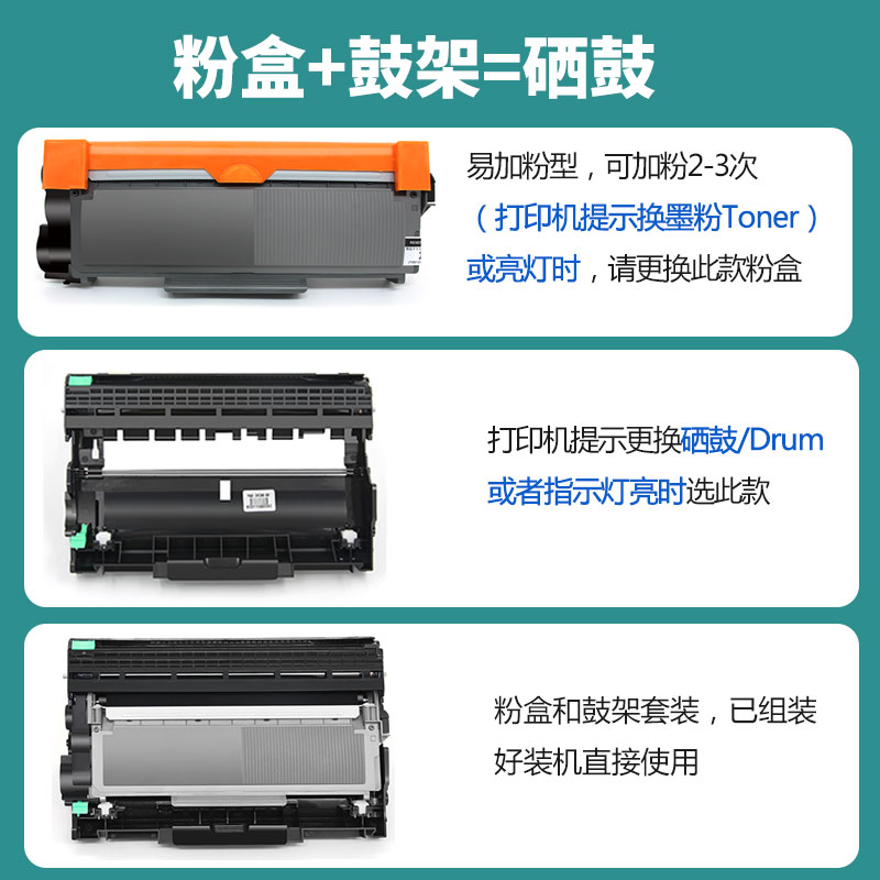 适合富士施乐p225d打印机粉盒M225z碳粉P225db M225dw硒鼓M228db p268b M268dw墨粉 p228db P265dw墨盒 - 图1