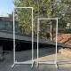 Wedding new iron screen rectangular frame wedding stage decoration background frame geometric square frame arch shelf flower door