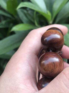 沙漠手串文玩念珠沉水铁梨木