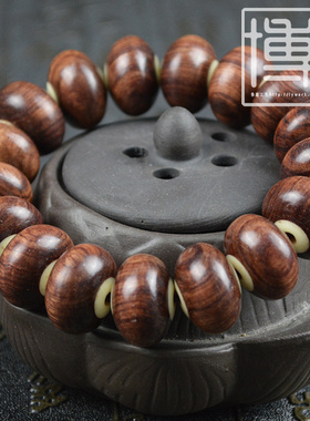 越南黄花梨佛珠手链