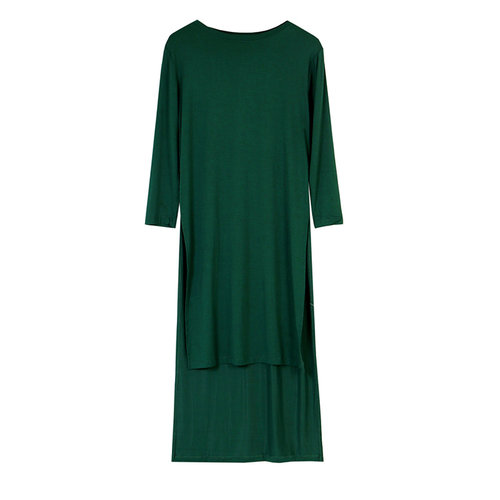 现代舞练功服女成人中长款古典舞中国舞蹈上衣开叉形体服舞蹈服装 - 图3