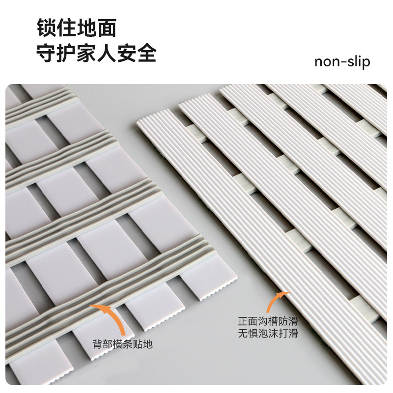 浴室防滑垫防水防摔地垫淋浴间厕所卫生间垫子隔水洗澡间镂空脚垫,淘宝优惠券,粉丝福利购,淘宝优惠卷