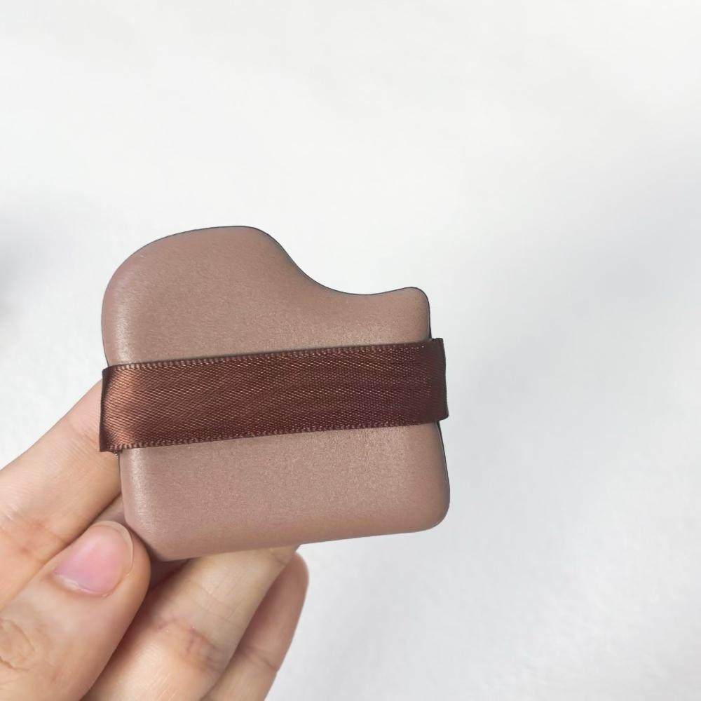 咬一口饼干粉扑不吃粉q弹皮面气垫植绒迷你拇指手指粉扑干湿两用,淘宝优惠券,粉丝福利购,淘宝优惠卷